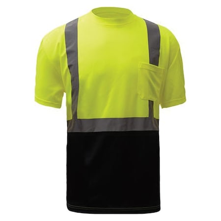 Gss Safety GSS Class 2 Sfty T-Shirt w. Blk Bottom 5111